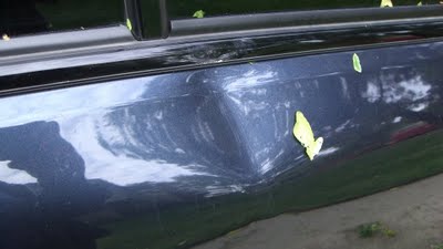car dent from storm car dent from storm