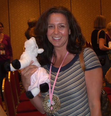 Jessica Gottlieb poses with Lacy