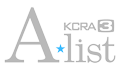 KCRA 3 A-List logo