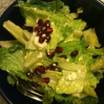 goat cheese pomegranate salad