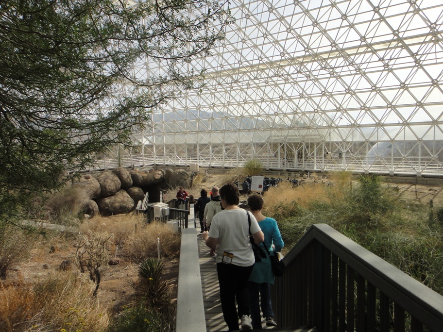 desert, biosphere 2