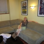 david letterman, green room