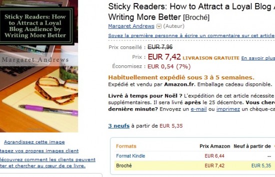 Sticky Readers, Amazon France