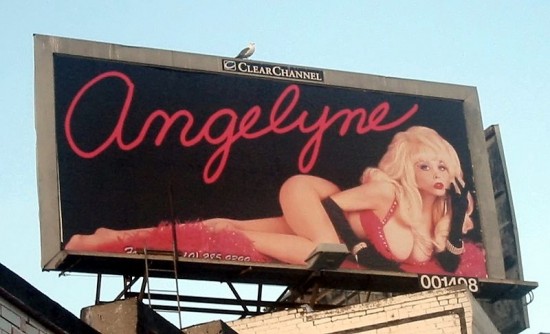 Angelyne, billboard
