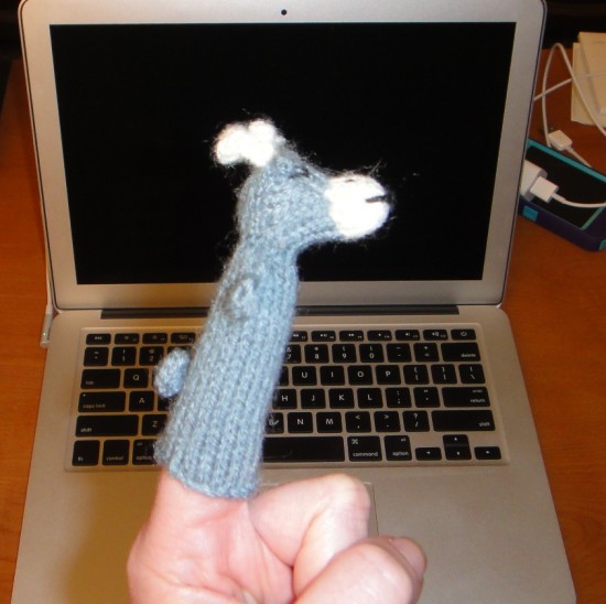 goat crafts, goat finger puppet