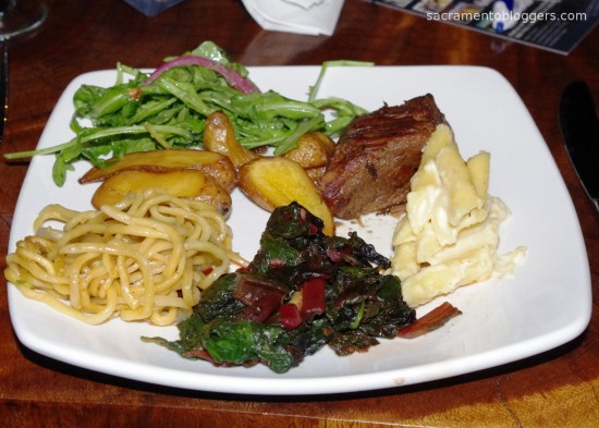 Delicious buffet food for $6.00 until 9pm.