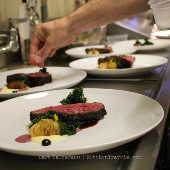 enotria restaurant, food, beef